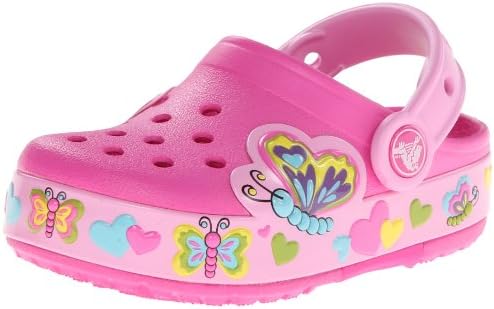 Crocs Kids' Butterfly Light-Up Clog