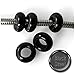 Timeline Treasures Black Charms for European Charm Bracelets Stainless Steel Spacers