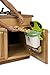 Kitchen Compost Caddy Cabinet Mounted Compost Bin - Pail System with Activated Carbon Filters & Storage for Compost Bags