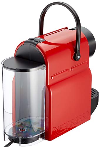 Nespresso Kapselmaschine Inissia XN1005 von Krups | Sehr schnell betriebsbereit | Automatische Abschaltung | Kirschrot – Bild 3