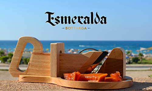 Bottarga Esmeralda - Caviar Of The Mediterranean - (Dried Mullet Roe) 3.19 ~ 4.2 oz Wild Caught from the Mediterranean Sea