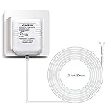 24 Volt Transformer, C Wire Adapter Thermostat, Competible with All Versions of Ring Doorbell and Thermostat for Nest Ecobee, Sensi and Honeywell, 315" Long Cable 24V Transformer