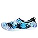 Water Shoes Mens Womens Beach Swim Shoes Quick-Dry Aqua Socks Pool Shoes for Surf Yoga Water Aerobics  Coconut Trees 9 B(M) US Women / 8 D(M) US Men