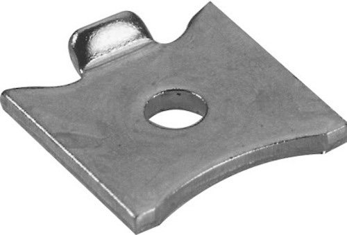 HARDWARE FOR YOU LTD PACK OF 10 BRIGHT ZINC PLATED FINISH SHELF SUPPORT STUD FOR RAISED BOOKCASE STRIP