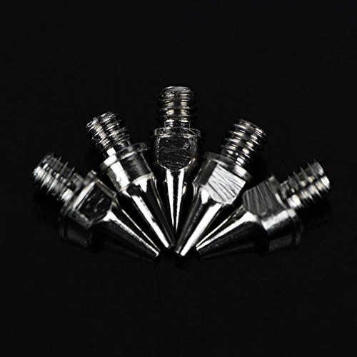 5pcs 0.2/0.3/0.5mm Airbrush Needles Nozzles Kit, Airbrush Accessories Painting Machine Gravity Feed Part Fluid Nozzles Replacement for Airbrush(0.3mm) - Thumbnail 4