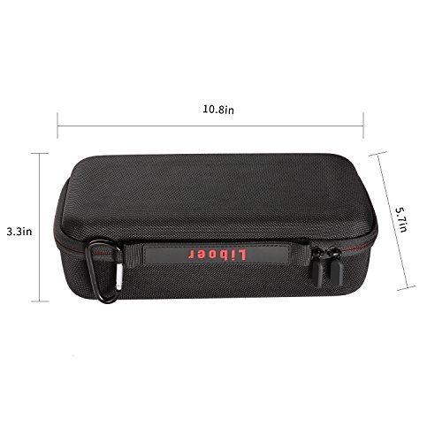 Liboer Hard Carrying Case Travel Bag with Handle for Nintendo Switch Console and Accessories BN30 (Console, Charger and Joycon not Included)