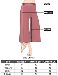 Falda-pantalón Jersey para cintura elástica para dama