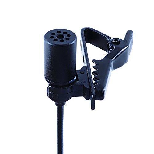 Vidpro XM-L Lavalier Condenser Microphone For Canon EOS Rebel 80D 70D 60D T6i T5i T4i T3i