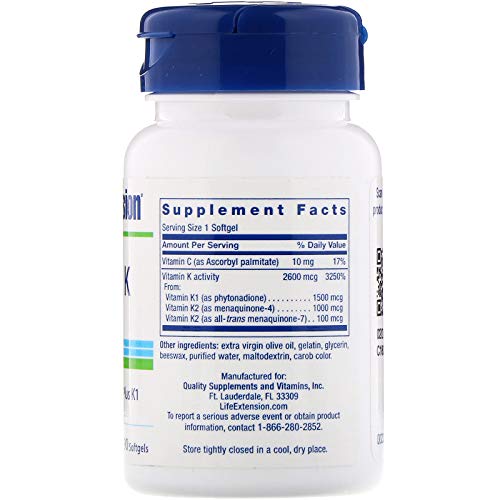 Life Extension Super K with Advanced K2 Complex (two-pack) - //medicalbooks.filipinodoctors.org