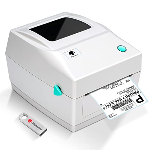 Thermal Printer for Shipping Labels, Phomemo Thermal Label Printer 4x6