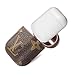 Portable & Protective Apple Airpods Cover Case with Hook Grips,Leather Cases Fit for AirPods,Wireless Headphone Fashion AirPods Accessories (Brown-1)thumb 4