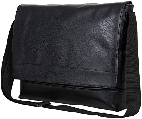 Kenneth Cole Reaction Grand Central Vegan Leather Laptop & Tablet Crossbody Travel Messenger Bag 5 Kenneth Cole Reaction Grand Central Vegan Leather Laptop & Tablet Crossbody Travel Messenger Bag
