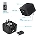 Hidden Camera Camera-Home Surveillance Charger Camera-USB Charger Camera 1080P HD Motion Detection WiFi Wireless Mini Night Vision Wall Adapter Camera Loop Recording