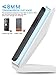 Wireless Charger, Pasonomi Qi Certified Fast Wireless Charger Stand for Galaxy S9/S9+/8/8+, Note 8/5, S7/S7 Edge/S6 Edge+, Standard Wireless Charging Compatible with iPhone X/8/8 Plus (No AC Adapter)