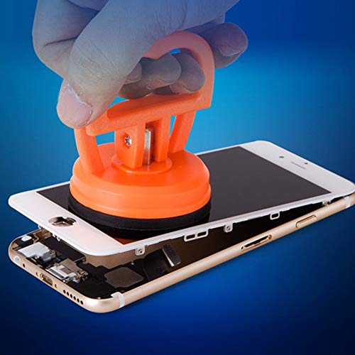 6 Pack Heavy Duty Suction Cups Screen Suction Cup Phone Computer Replacement Screen Repair Tools Compatible for iPad, iMac, MacBook, Tablet, Laptop, iPhone, Samsung, Huawei etc LCD Screen Opening Tool