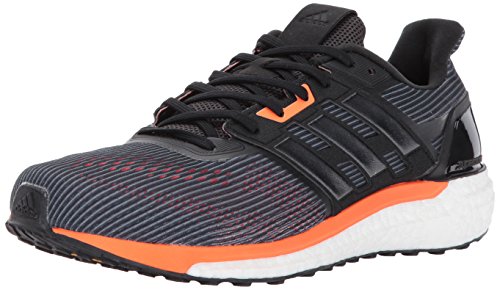 adidas Performance Men s Supernova m Running Shoe, Utility Black/Black/Solar Orange, 11 Medium US