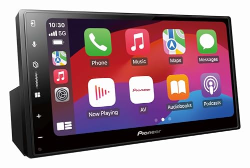 Pioneer SPH-DA97DAN-UNI - multimedia center 1DIN, capacitive touch panel 9.0, with Wi-Fi, Bluetooth, Apple CarPlay, Android Auto and DAB+, with DAB antenna