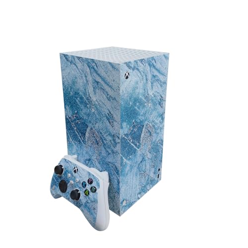 Glossy Glitter Gaming Skin Compatible with Microsoft Xbox Series X Digital Edit…