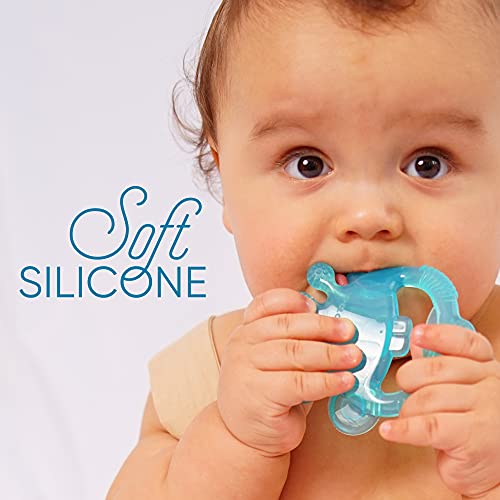 Funny Baby Teether for Boys and Girls. Odorless Medical Grade NonToxic