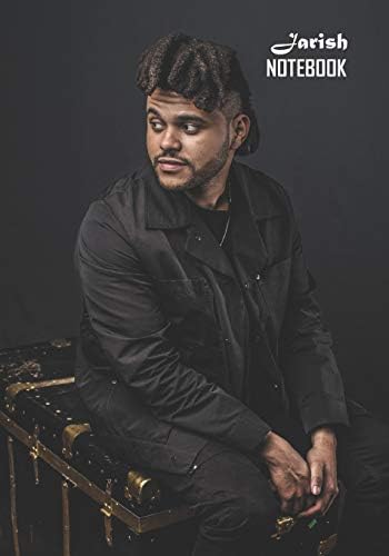 Notebook: The Weeknd Medium College Ruled Notebook 129 pages Lined 7 x 10 in (17.78 x 25.4 cm) Paperback – April 20, 2019