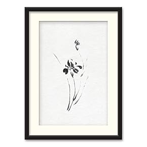 Black Paper Framed Canvas Wall Art...