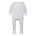 Burt's Bees Baby - Sleeper with Easy to Change Zip Up Front, 100% Organic Cotton