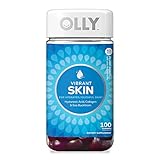OLLY Vibrant Skin Gummy Supplements, Plump Berry 100 count