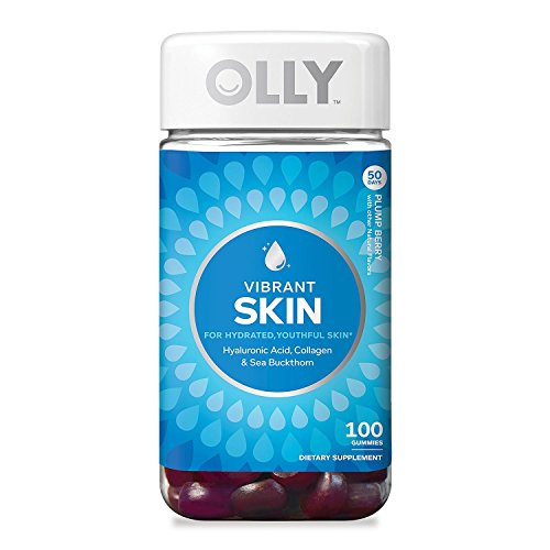 OLLY Vibrant Skin Gummy Supplements, Plump Berry 100 count OLLY Vibrant Skin Gummy Supplements, Plump Berry 100 count