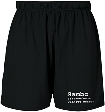 MyCoolTee Martial Arts Sambo Self deffence Without Weapons Sweat Proof Fabric Workout Shorts