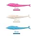 Eutreec Catnip Toys, Interactive Cat Fish Shape Toothbrush Refillable Catnip Simulation Fish Silicone Teeth Cleaning Chew Pet Supplies for Kitten Kitty Cats