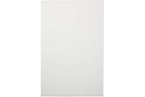 Rolyan Aquaplast-T Thermoplastic Splinting Material, Solid, Professional Silky Smooth Finish, Moderate Memory, Highly Conformable, Thermoplastic Sheets, 3/32" x 18" x 24" , Single Sheet, White