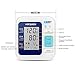 HIKEVAN Blood Pressure Monitor Upper Arm Bp Monitor with Talking & Mute Design,Wide Range Cuff,2 * 120 Readings Memory,Irregular Heart-Beat & Blood Pressure Indicator for Home Use [FDA Approved]