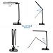 Ledgle 14W 270 Degree Rotatable Head 5-Level Brightness Dimmable LED Table Lamp with 4 Modes, Auto Timer and 5V/1A USB Port