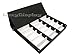 (SU-18A-1) ROXYDISPLAY™ Sun Glasses Display Tray. Color: Black Out Side Edge, with White Interior. 18 Display Slots.