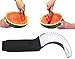 Stainless Steel Watermelon Slicer Corer Cutter Server Tongs - One Year Warranty - essential tool for serving perfect melon slices - extra large classic kitchen knife best tool to cut fruit fast