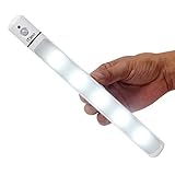 iTimo Motion Sensor Closet Light Battery Powered Led Rotatable Cabinet Lights Wireless Night Light Bar with Magnetic Strip DIY stick on anywhere indoors