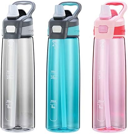 LNONR Creative fashion trend sports cup plastic bounce cup adult kettle portable men and women straw cup