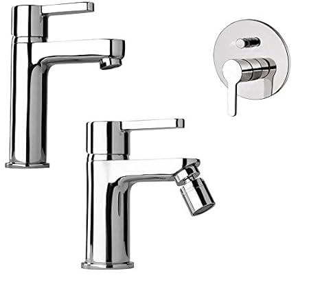 Juego completo baño grifo mezclador grifo monomando lavabo ...