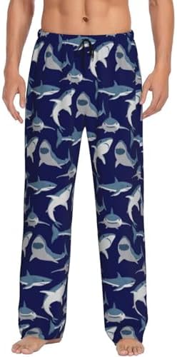 YYZZH Cannabis Marijuana Pattern Men's Pajama Pants Sleepwear