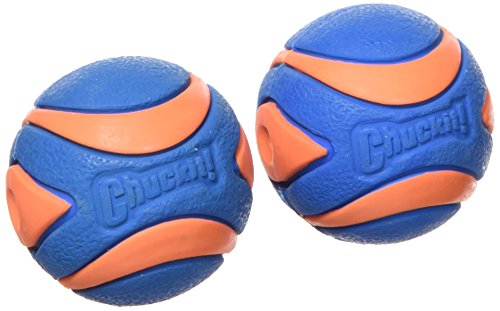 CHUCKIT Ultra Squeaker (2 Pack), Small