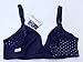 CAKYE Women's Underwire Maternity Nursing Bra 3PACK (36B, Dark Blue)