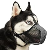 Mayerzon Dog Muzzle, Mesh Soft Muzzle for Large