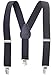 HOLD'EM Suspenders for Kids - 1 Inch Suspender Perfect for Tuxedo - Black (26