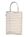 Out of Print Library Card Tote Bag Natural, 14 X 18 Inches