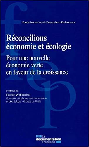 Amazon Fr Reconcilions Economie Et Ecologie Pour Une Nouvelle Economie Verte En Faveur De La Croissance Collectif Patrick Widloecher Livres