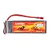 Floureon 11.1V 4500mAh High Power 3S 30C Lipo Battery with Dean-Style T Connector for RC Helicopter Hobby Drone and FPV (5.59x1.89x0.94 Inch)