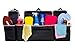 Kodiak 2 in 1 Trunk and Backseat Organizer by Space Saving, High Capacity Auto Back Seat and Trunk Storage - Heavy Duty Design, Fits Any Car or SUV Using 3 Fully Adjustable Straps