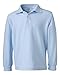 French Toast School Uniform Boys Short Sleeve Pique Polo Shirt, Blue, Medium (8)