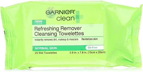 Garnier SkinActive Clean + Refreshing Remover Cleansing Towelettes 25 ea