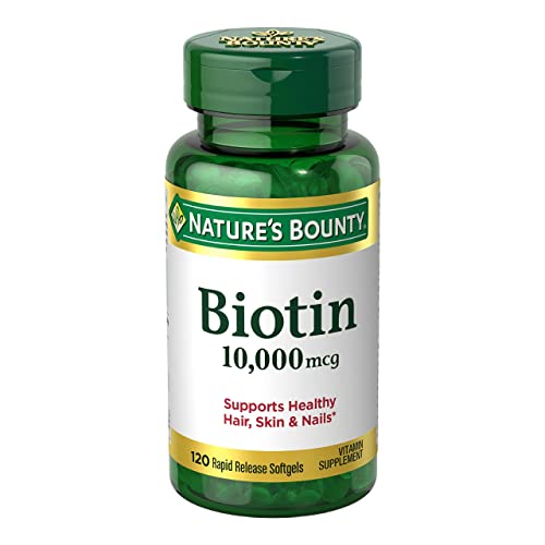 Nature's Bounty Biotin, Supports Healthy Hair, Skin